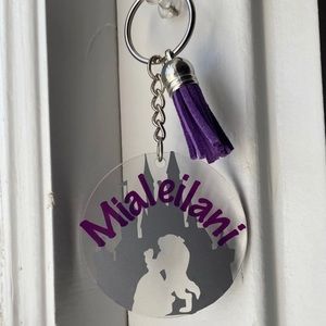 Beauty and the Beast Keychain